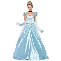 Leg Avenue Prinzessin-Kostüm Cinderella - Karneval Faschingskostüm Damen, Hochwertiges Kostüm für märchenhafte Auftritte