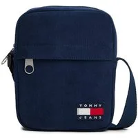 Tommy Jeans Umhängetasche TJM ESS DAILY CORD REPORTER, Men Schultertasche, Freizeittasche mit verstellbarem Umhängeriemen