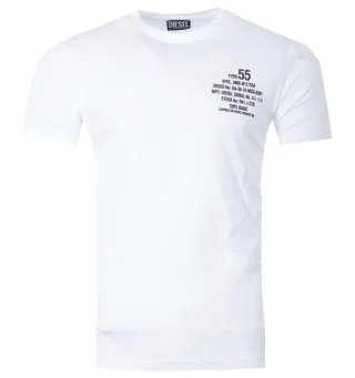 Kurzarm-T-Shirt A06498-80GRAI Mann
