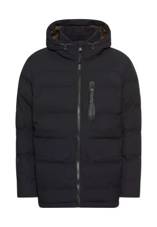 camel active - teXXXactive® Funktionsjacke mit verstellbarem Saum und Kapuze dark navy - Gr. - 50