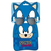 Artesanía Sonnenbrille Sonic The Hedgehog Set Mütze + Sonnenbrille
