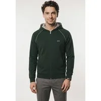 BOSS Kapuzensweatjacke Mix&Match Jacket H mit Kängurutasche