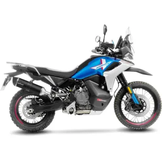 LeoVince Sportauspuff LV One EVO BLACK für CF Moto 800 MT-X Bj.2025-2026 EURO5+ /eintragungsfrei+ABE