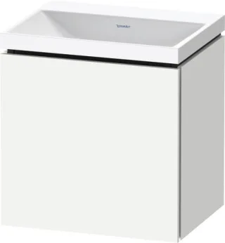 Duravit L-Cube c-shaped Set wandhängend Weiß Matt 450x350x480 mm - LC6948N18180000 LC6948N18180000