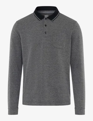 Brax Herren Polo Style PHARELL navy, dunkelblau, Gr. L