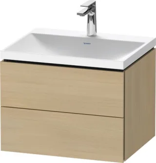 Duravit L-Cube c-shaped Set wandhängend Mediterrane Eiche Matt 600x480x480 mm - LC6950O71710000 LC6950O71710000
