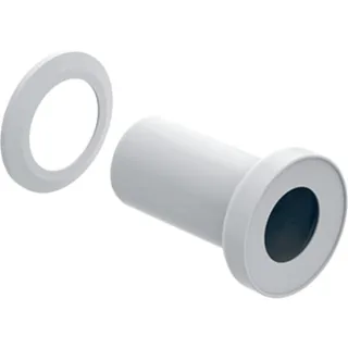 Geberit Kind Ablaufanschluss-Set d 90mm für wandbündige Montage Kind WC, 554010000 554010000