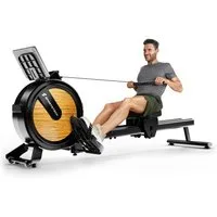 Sportstech Rudergerät SP_PROwer, LED Knob Display, 32 Widerstandsstufen, Tablethalterung