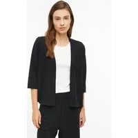 s.Oliver Cardigan Strickjacke Strickjacke mit Zierkante