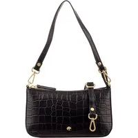 Prato Umhängetasche Umhängetasche J158-KR-M Handtasche (Stück, 1-tlg., 1), Rindleder