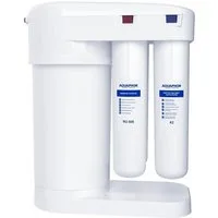 Aquintos Wasseraufbereitung Kalk- und Wasserfilter RO-101S Umkehrosmoseanlage mit Wasserhahn
