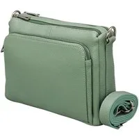Adel Bags Schultertasche BECKY Umhängetasche für Damen, Schultertasche aus Echtleder (Einzelstück, verstellbarer Lederriemen), Handarbeit aus Italien