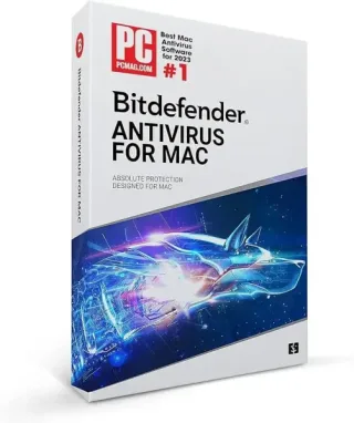 Bitdefender Antivirus Mac 2026 (Jahr(e): 1 Jahr / Gerät(e): 3 Geräte)