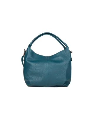 Giulia Monti Schultertasche Dunkelblaugrün