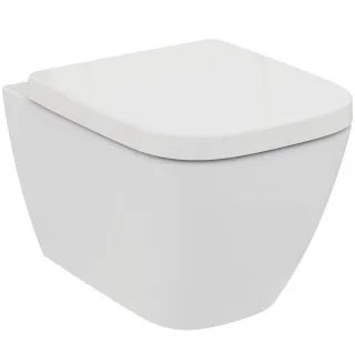 Ideal Standard WC-Paket i.life S WC Randlos m.WC-Sitz Softclosing 360x485x375mm Weiss, T473801 T473801