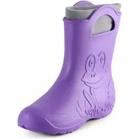 Ladeheid EVA Regenstiefel LA-CA-12 federleichte Regenschuhe Damen Gummistiefel mit herausnehmbares Innenfutter