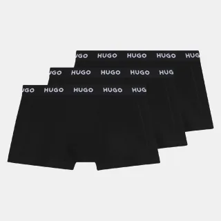 Herren Hugo 3er-Pack Logo-Bund Pants in Schwarz