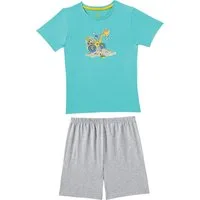 Erwin Müller Pyjama Kinder-Shorty Single-Jersey gemustert