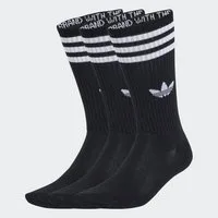 adidas Originals Sportsocken 3-STREIFEN HIGH CREW, 3 PAAR (3-Paar) wadenlange Passform, 3er-Pack, für Erwachsene