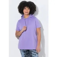Angel of Style Sweatshirt Hoodie Comfort Fit Melange-Sweat Kapuze Halbarm