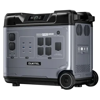 [EU Direct] OUKITEL P5000 Pro Portable Power Station, 5120Wh LiFePO4 Battery, 4000W AC Output, Smart Temperature Control