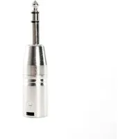 MUSIC STORE Adapter, Adapter Klinke 6,3mm, XLR Male, Symmetrisch