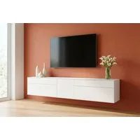 LeGer Home by Lena Gercke Lowboard Essentials, TV-Board, TV-Kommode, TV-Schrank, TV-Möbel (2 St), Breite: 277 cm, UV lackiert, Push-to-open-Funktion