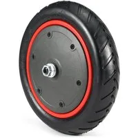 GARRYFIZH E-Scooter-Reifendecke E-Scooter Motor 36V 350W Ersatzrad für Xiaomi M365 Pro Antriebsrad, 8,5 Zoll Luftreifen E-Roller Austauschmotor mit Stoßdämpfung