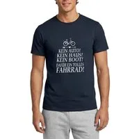 Spreadshirt T-Shirt Ich Hab Ein Tolles Fahrrad, Kein Haus, Kein Boot Männer T-Shirt (1-tlg)
