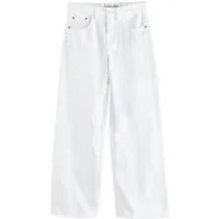 Next Weite Jeans Jeans mit weitem Hosenbein und Gürtel (1-tlg)