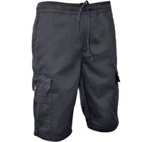 iKENNAS Cargoshorts Herren Bermuda Cargoshort (Cargoshort 062026). Schwarz (M) W30