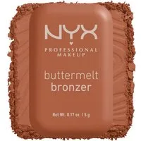 NYX PROFESSIONAL MAKEUP Bronzer BUTTERMELT BRONZE BRONZER, für einen natürlichen Glow, der den ganzen Tag lang hält