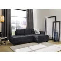 Jockenhöfer Gruppe Ecksofa Fantasy L-Form, B: 247 cm, Dreh-Schwenk-Ottomane, mit Bettfunktion, Bettkasten & Zierkissen, wandelbar zum Big-Sofa