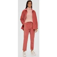 s.Oliver Chinos Hose Regular: Bundfaltenhose aus Cord