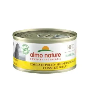 Almo nature HFC Natural Nassfutter Katze Hühnerschenkel 48x70 g