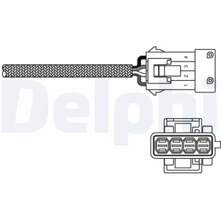 Delphi Lambdasonde Citroen Fiat Lancia Opel Peugeot