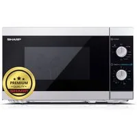 Sharp Mikrowelle, mit Grillfunktion, 1000 Watt, 20 Liter, 5 Leistungsstufen
