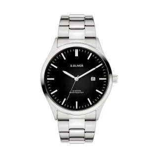 s.Oliver Herrenuhr Modern & Zeitlos SO-4434-MQ
