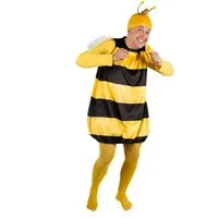 Maskworld Kostüm Biene Maja – Willi Kostüm - Fasching Tierkostüm, Hochwertiges Lizenzkostüm aus der animierten TV-Serie 'Biene Maja'