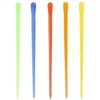 PAPSTAR Partyspieße Deko-Picker, PS 8 cm farbig sortiert Drop 500 Stk