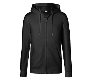 KÜBLER SHIRTS Kapuzen-Sweatjacke schwarz 4XL - 5022 6330-99-4XL