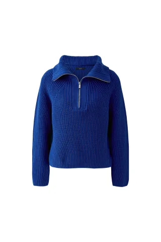 Oui - Pullover royal blue - Gr. - 36