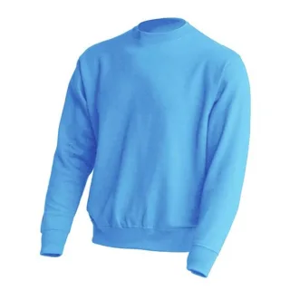 JHK - Sweatshirt Rundhalsausschnitt für Herren/Damen Unisex (Himmel)