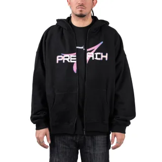 Preach Blurry Gots Zip Hoodie
