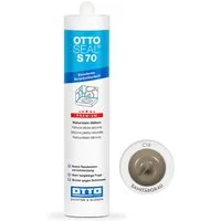 OTTO-Chemie Silikon Ottoseal S70 Premium-Naturstein-Silikon 310ml, gebrauchsfertig, neutral vernetzend