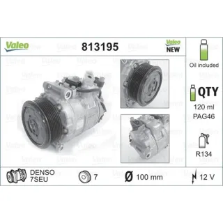 Valeo Klimakompressor Mercedes C-Klasse W203 CLK C209 CLS C219