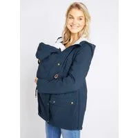 bonprix Umstandsjacke mit abnehmbarem Trageeinsatz mit Kapuze