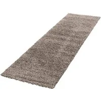 Ayyildiz Teppiche Hochflor-Läufer Life Shaggy 1500, rechteckig, Höhe: 30 mm, Langflor, uni, große Farbauswahl, robust, auch in rund