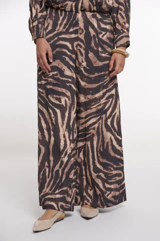 Rino&Pelle - DarjaRegular.7002621 brown zebra - Gr. - 42