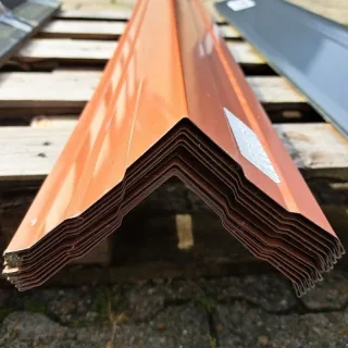 Ortgang | 1,00 m Länge | Kupferbraun ( RAL 8004 )